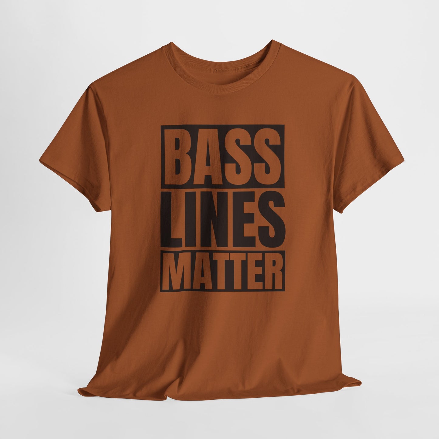 Bass Lines Matter T-Shirt - Music Design