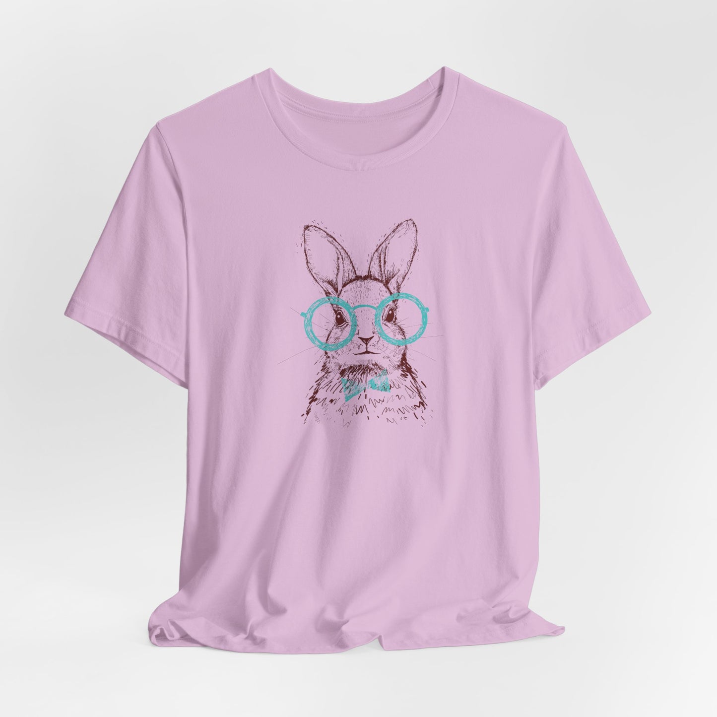 Hipster Bunny T-Shirt - Cool Easter Graphic Tee