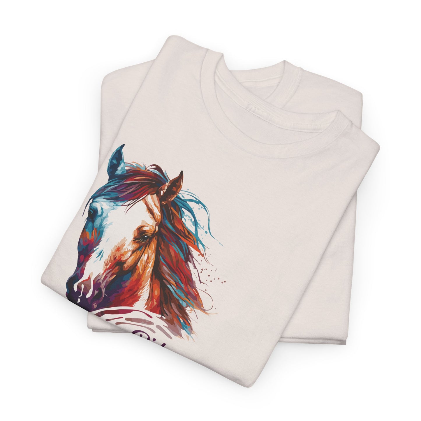 Ride More Worry Less T-Shirt - Horse Vibe Tee