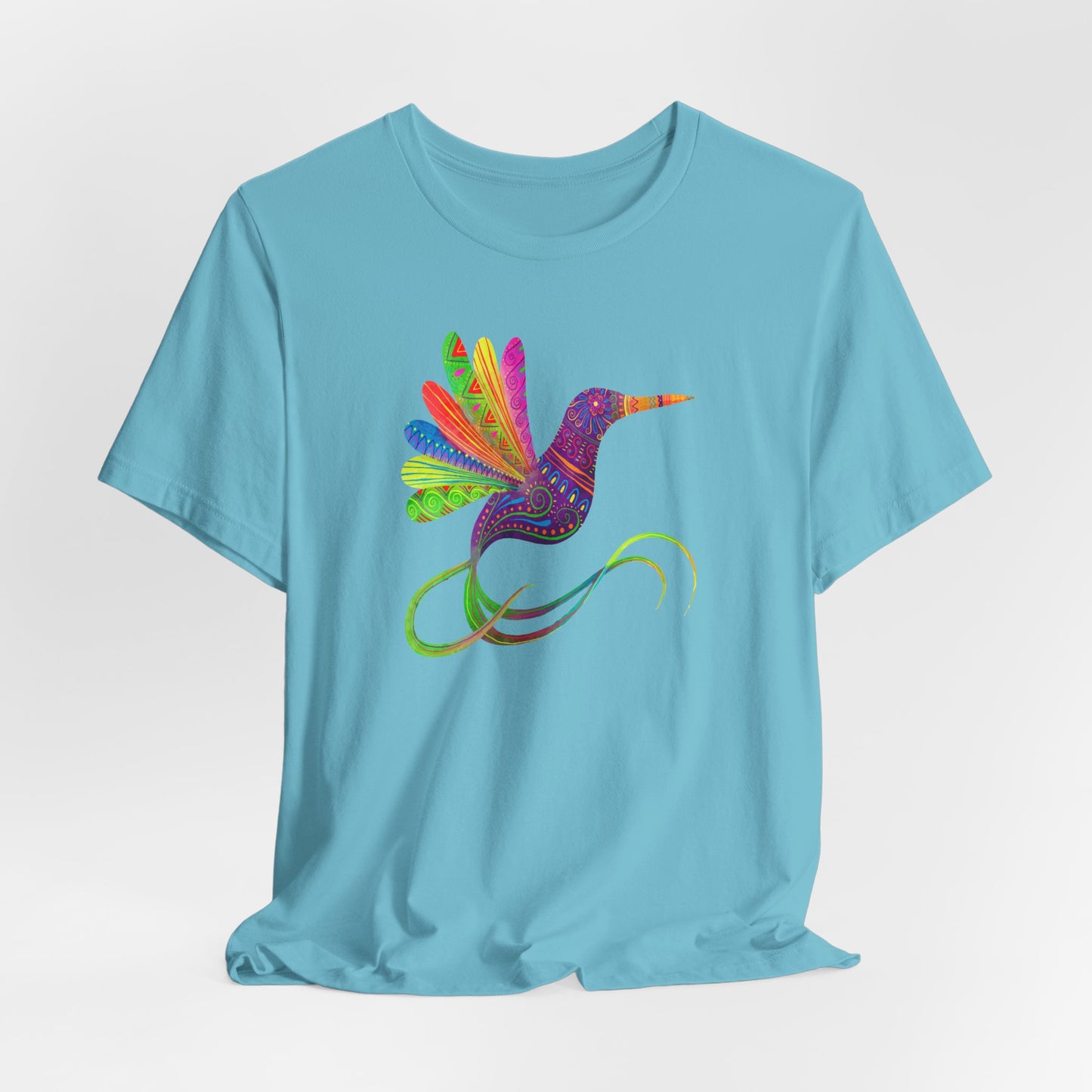 Hummingbird Mexican Folk Art Tee