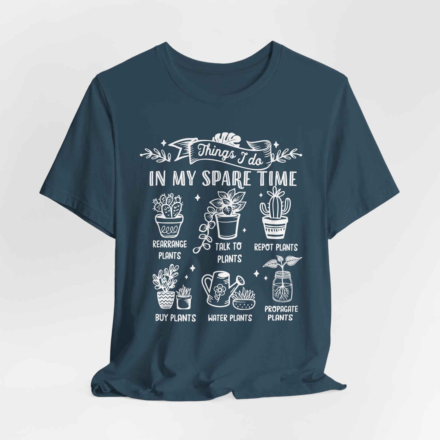 Plant Lover List T-Shirt - Funny Graphic