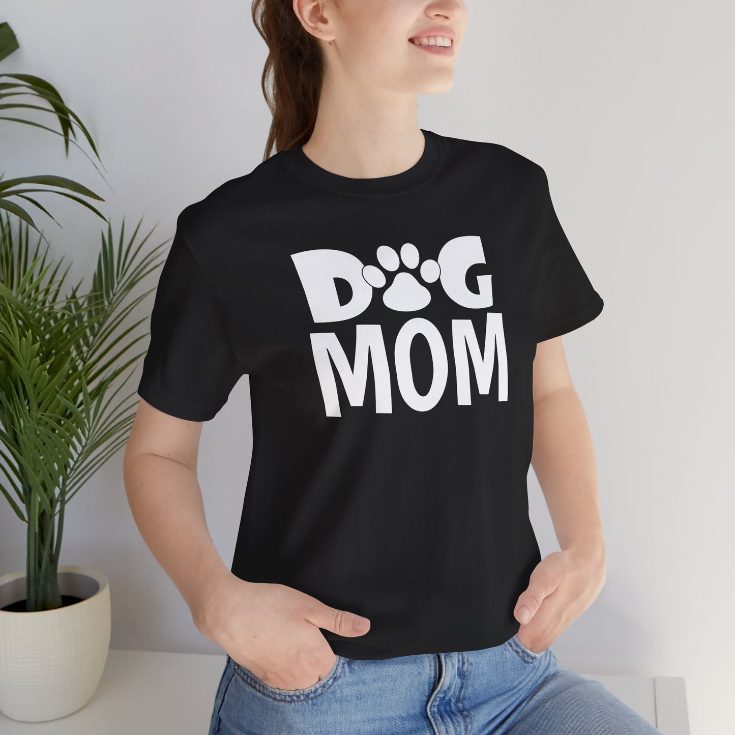 Dog Mom Tee - Proud Pet Parent Style