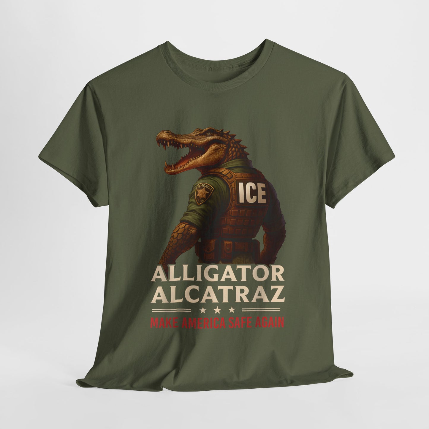 Alligator Alcatraz Make America Safe T-Shirt