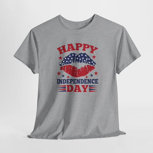 Happy Independence Day Stars Stripes T-Shirt - Fourth of July Tee