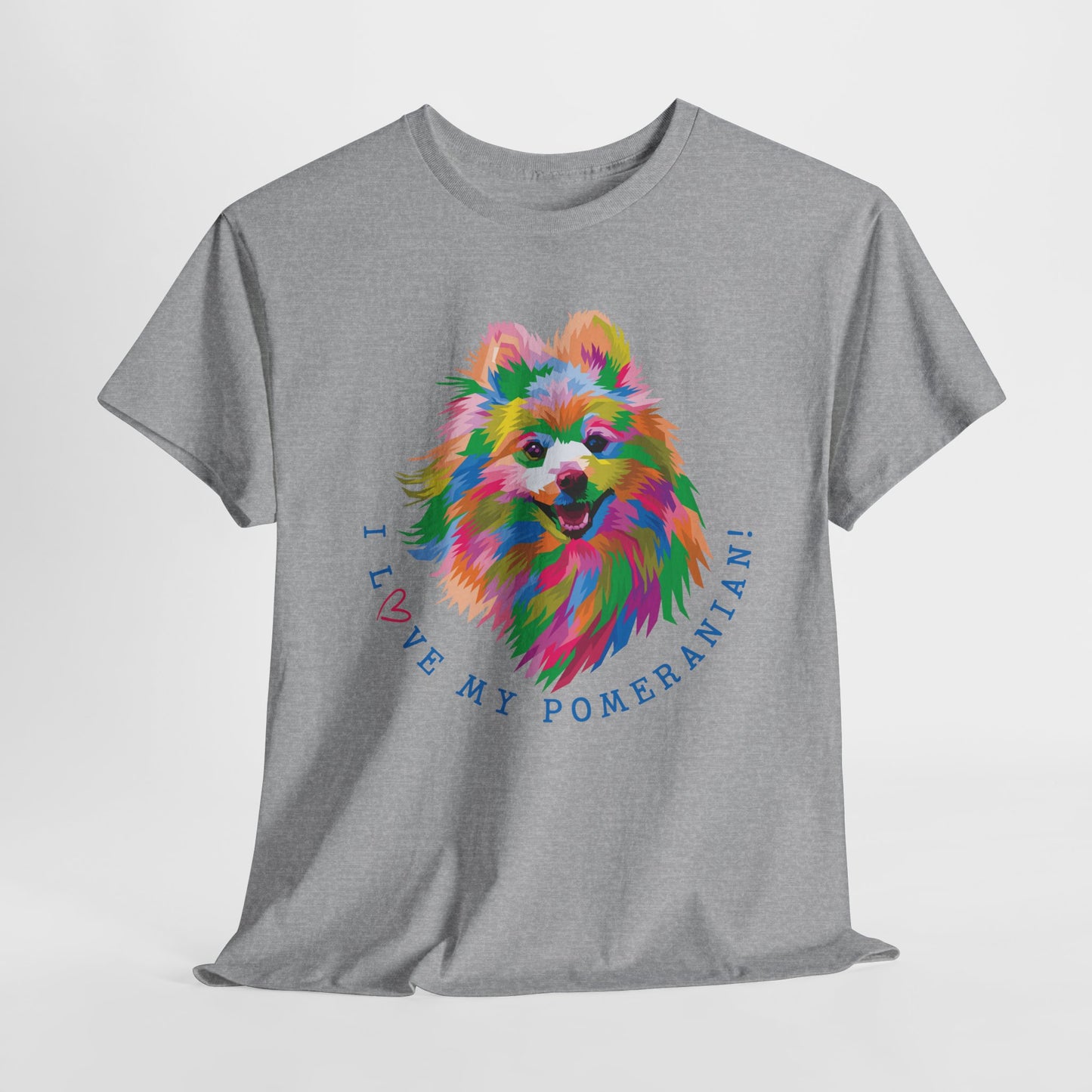 I Love My Pomeranian T-Shirt - Cute Dog Tee