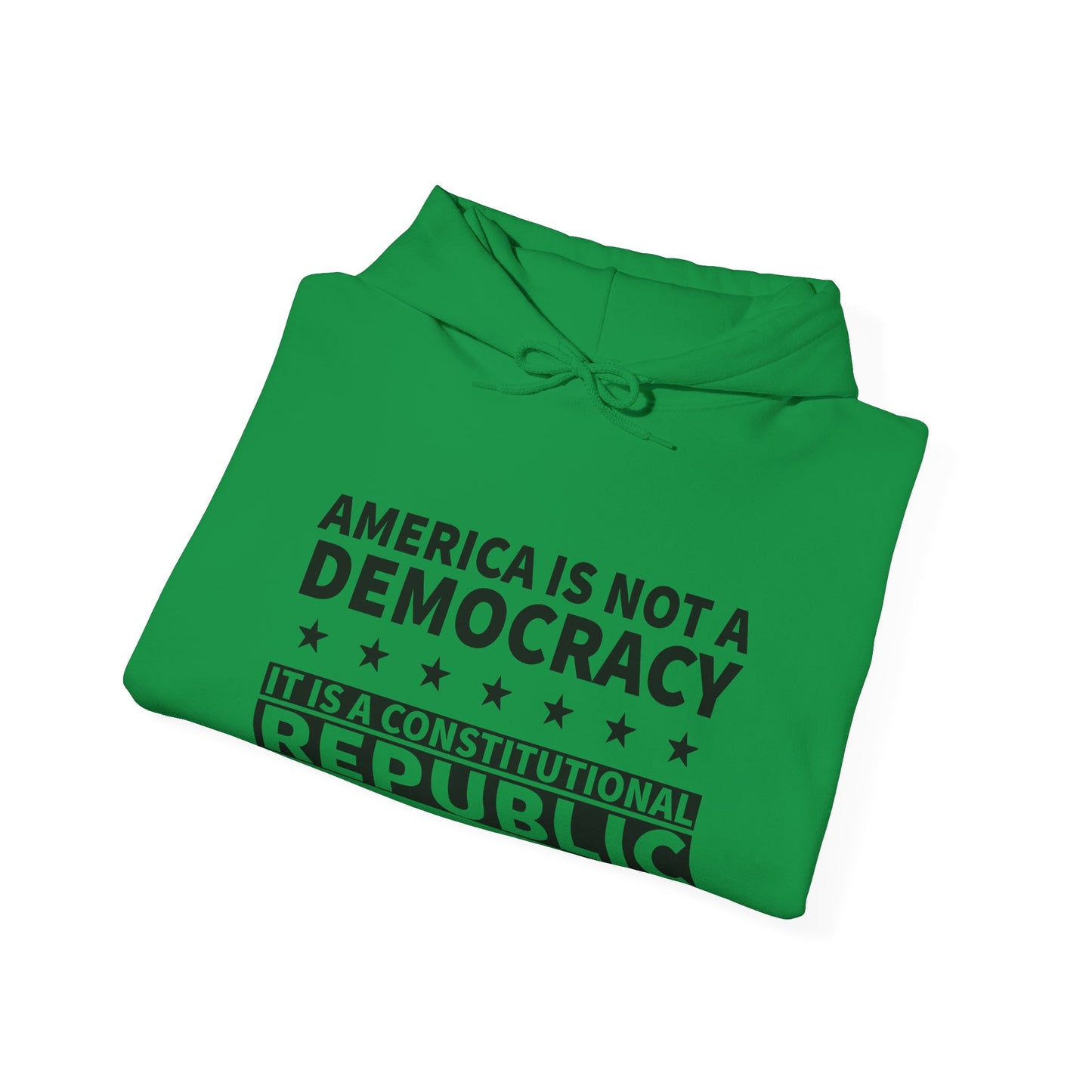 America Constitutional Republic Statement Hoodie
