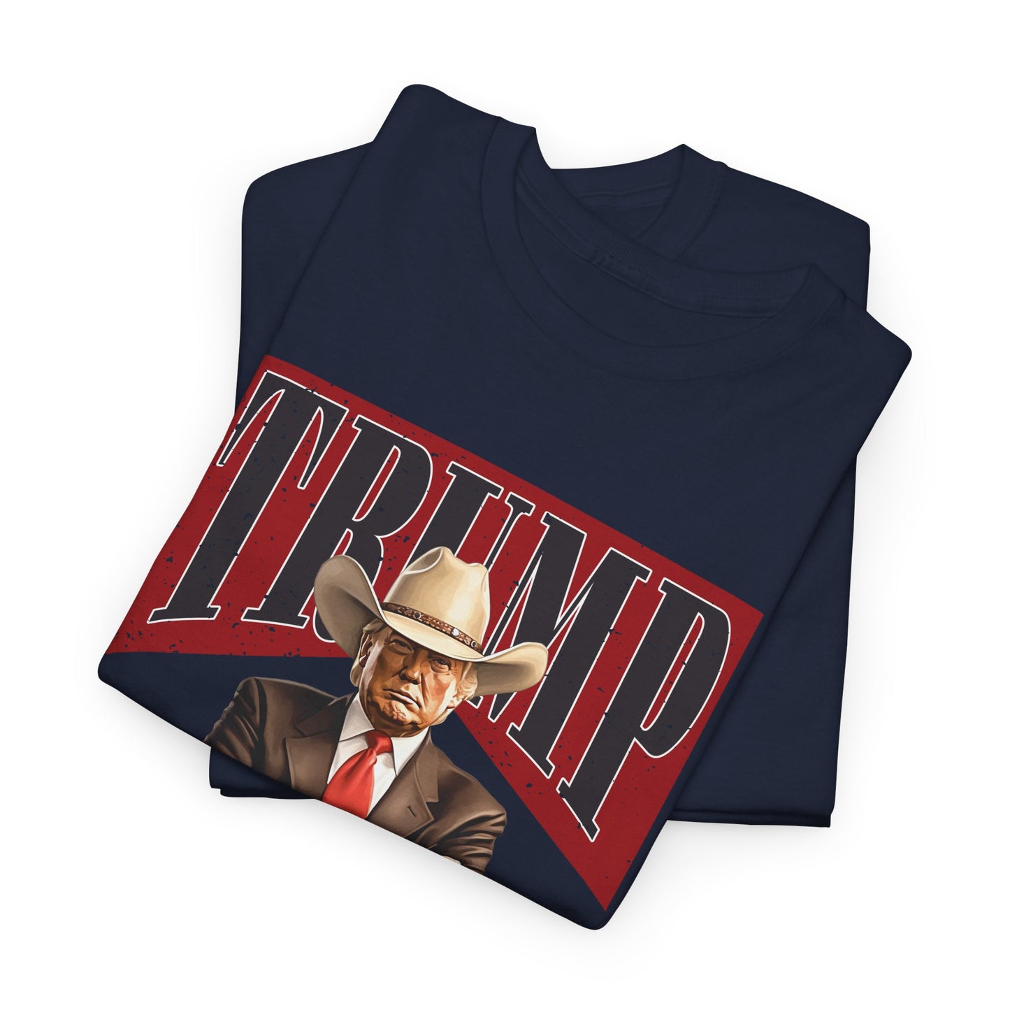 Trump Cowboy T-Shirt - Western Patriot Graphic Tee