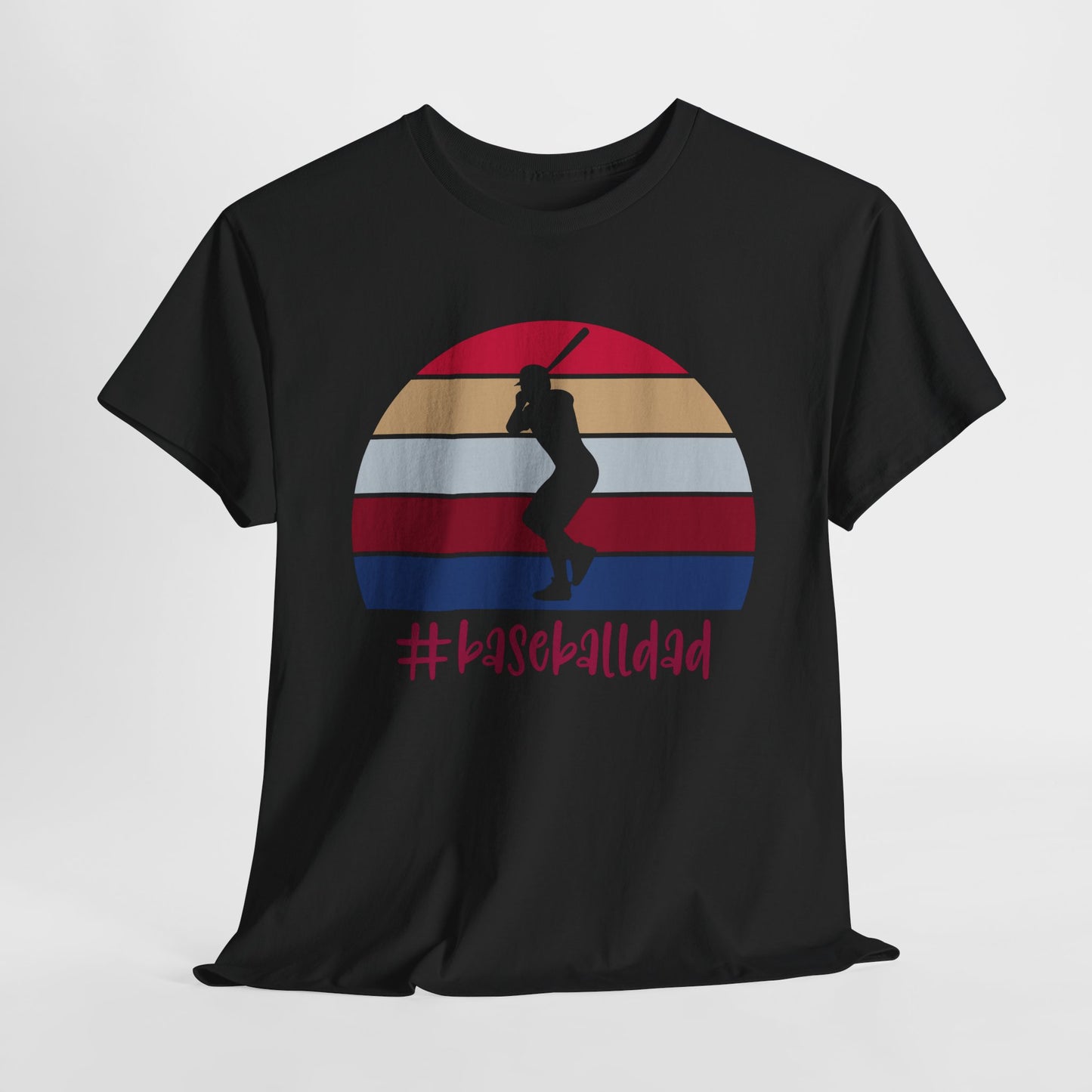 Baseball Dad Silhouette T-Shirt