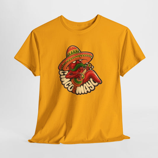 Cinco de Mayo Guitar Chili Tee