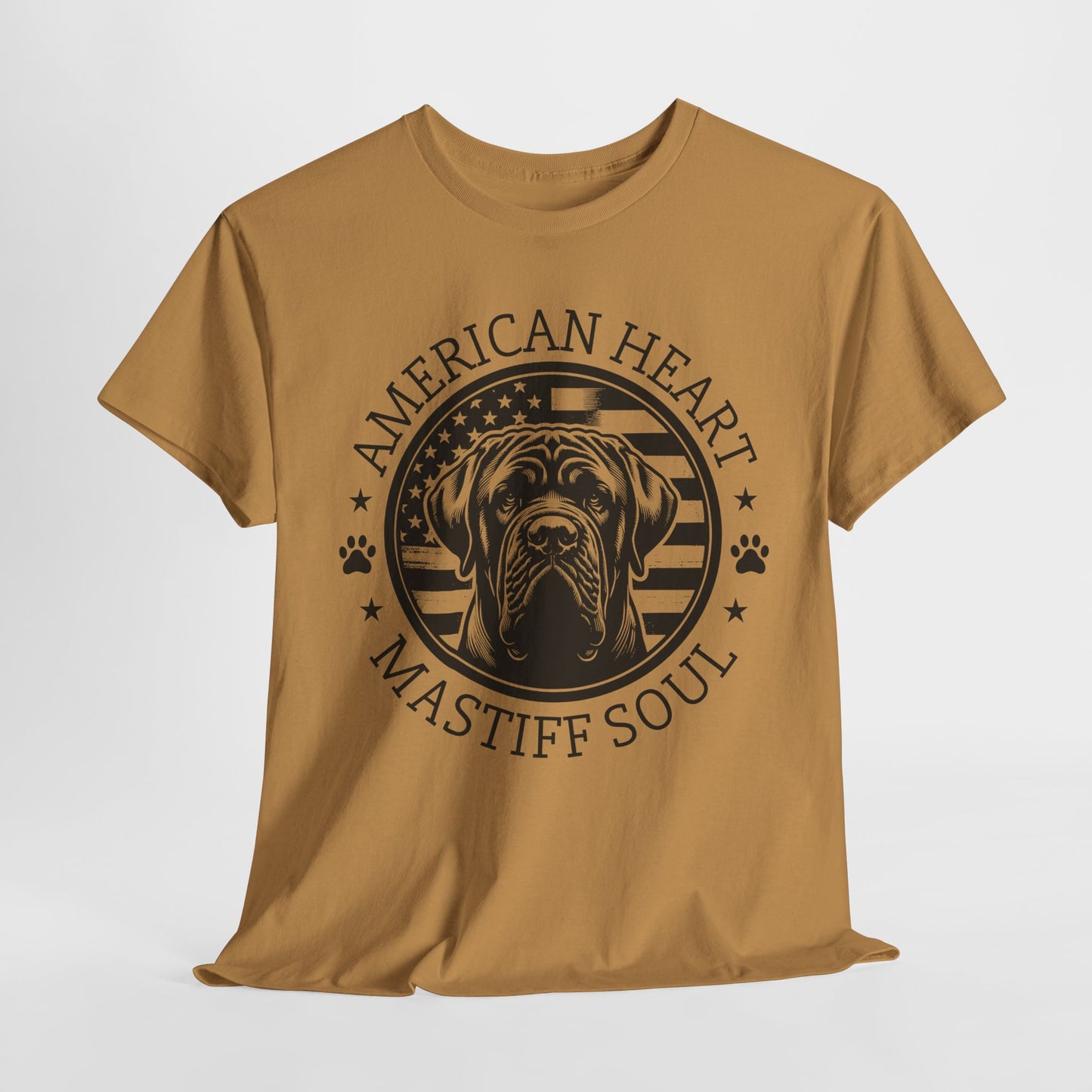 American Heart Mastiff Soul Flag Tee