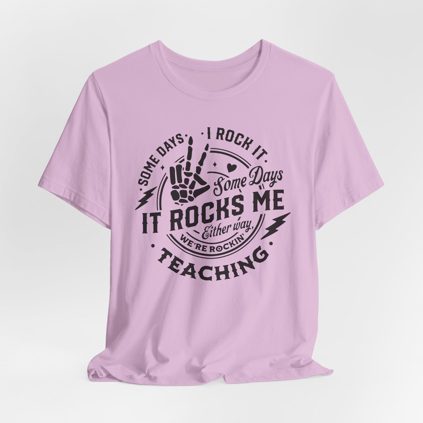 Rockin' Teaching T-Shirt - Teacher Graphic Tee