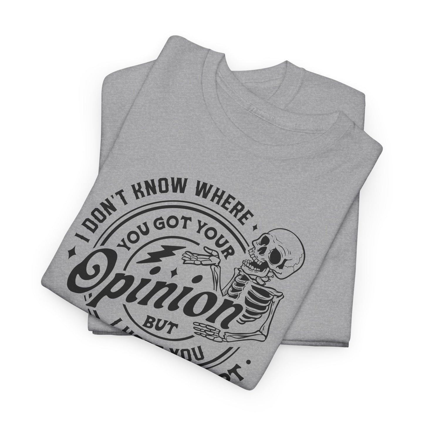 Opinion Receipt T-Shirt - Funny Sass Graphic Tee