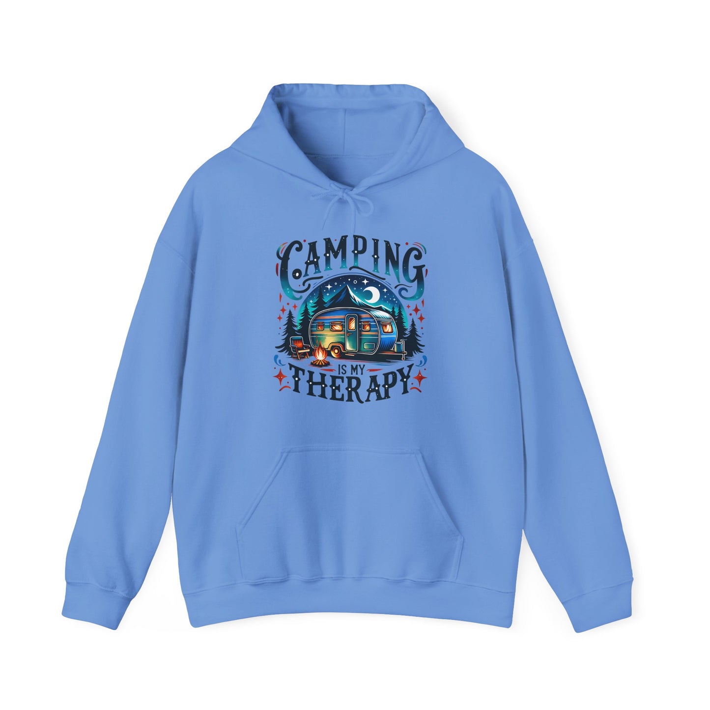 Camping Is My Therapy Hoodie