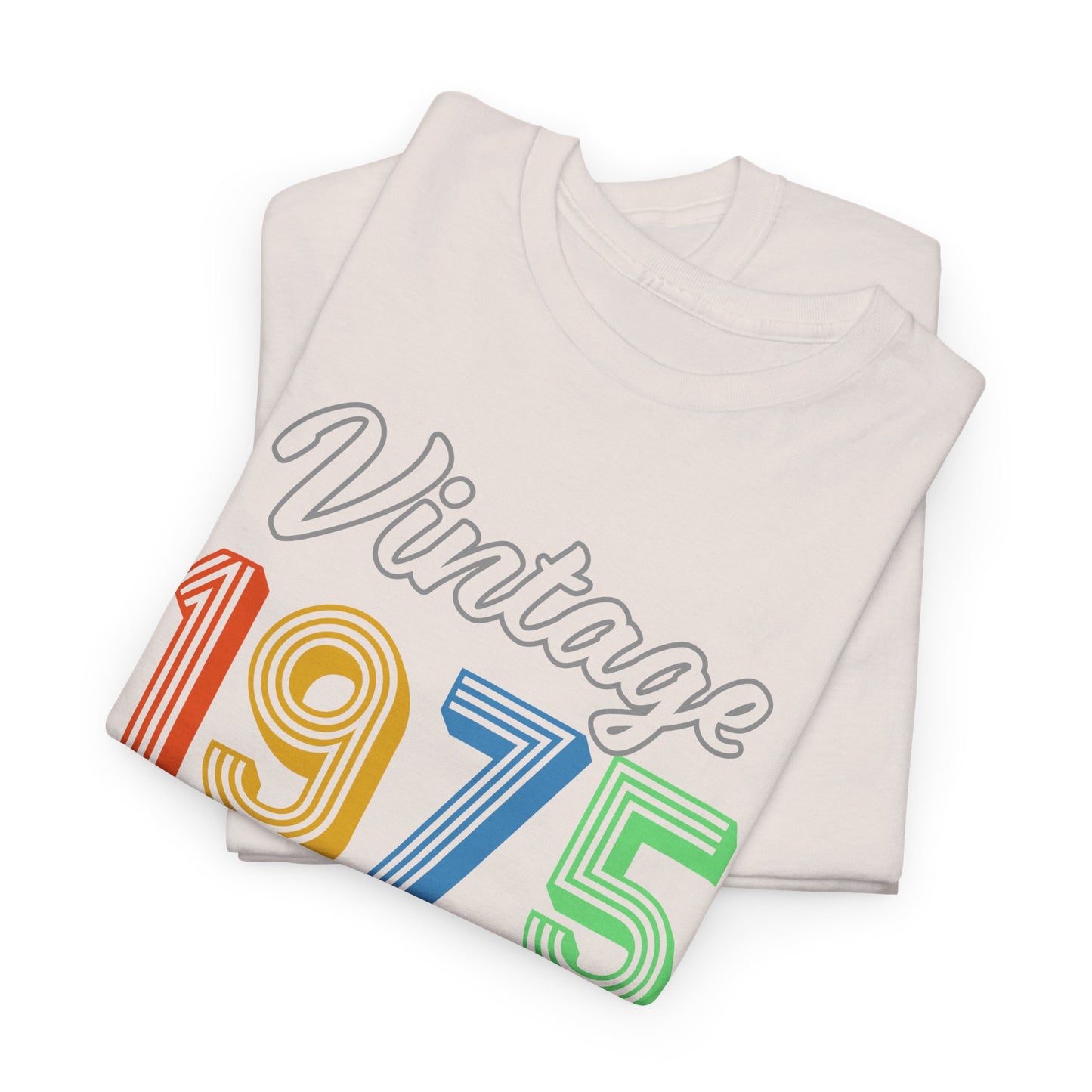 Vintage 1975 T-Shirt For Limited Edition TShirt For Class Reunion T Shirt For Birthday Shirt For Birthday Gift For Graduation TShirt