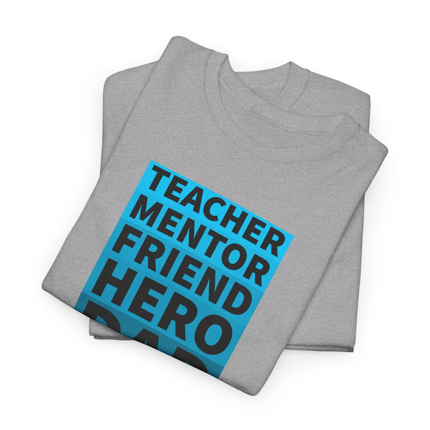 Dad Teacher Mentor Gradient Tee
