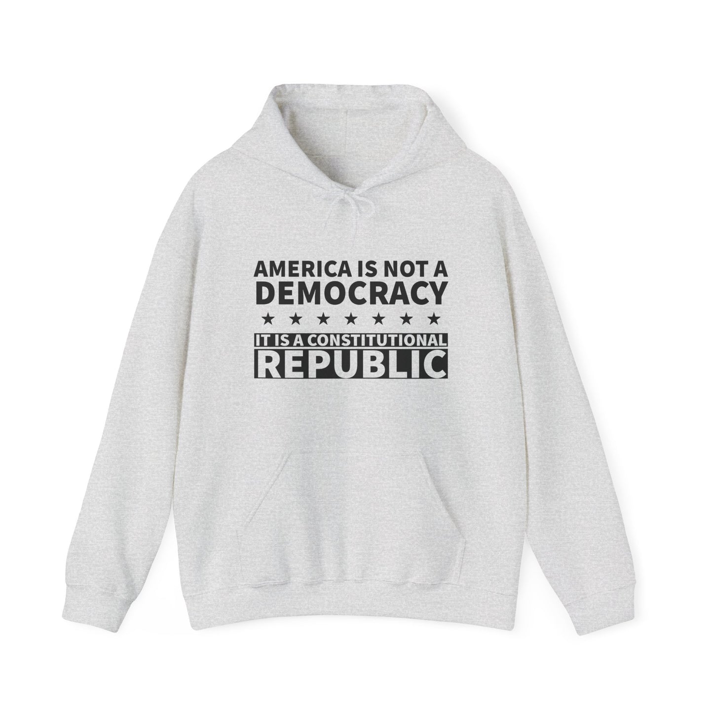 America Constitutional Republic Statement Hoodie