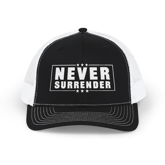 Never Surrender Trucker Hat
