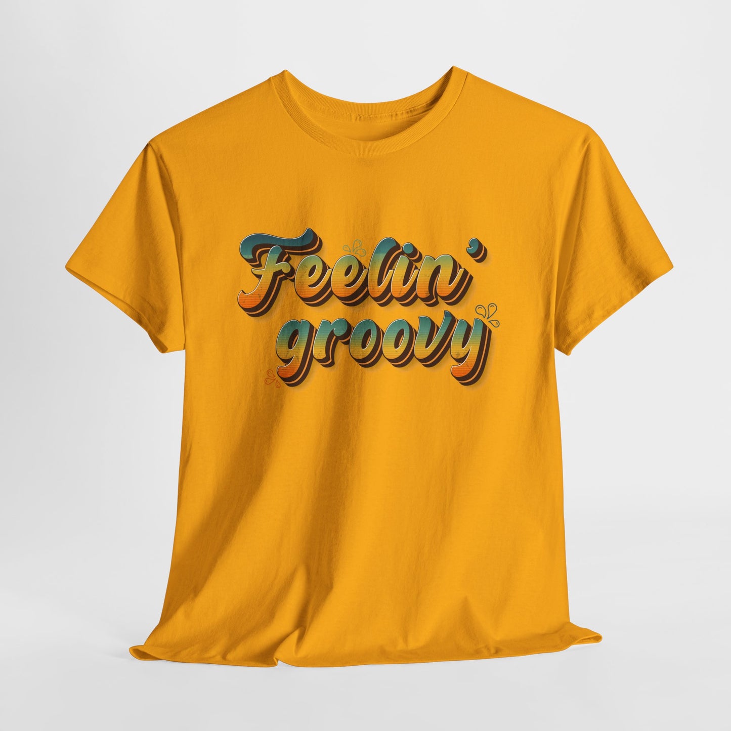 Feeling Groovy Retro T-Shirt - Seventies Vibe