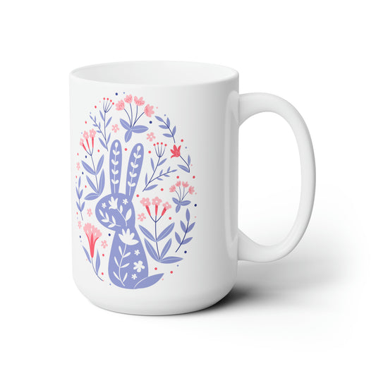 Easter Coffee Mug For Flowers Tea Cup For Bunny Mug Gift Idea