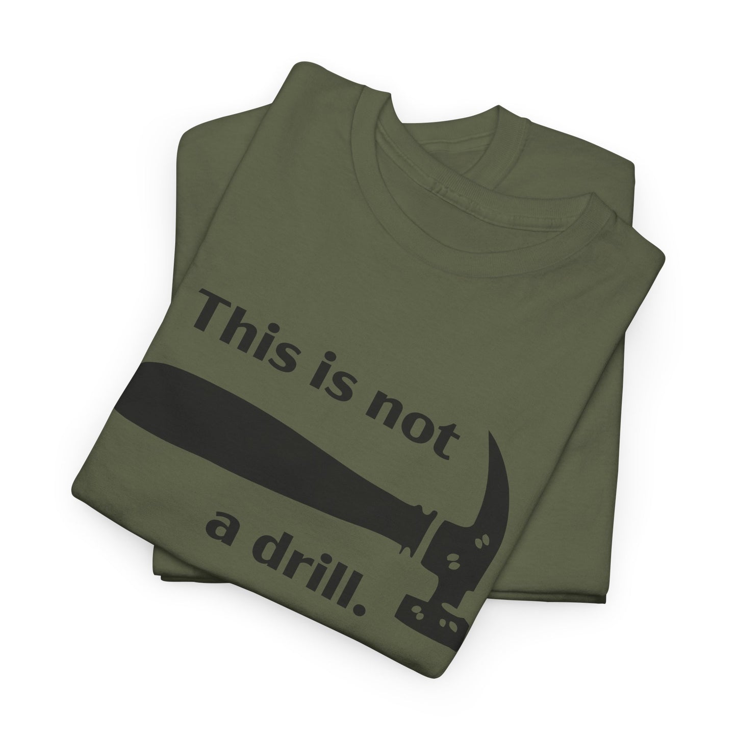 Hammer Graphic T-Shirt - This Is Not a Drill