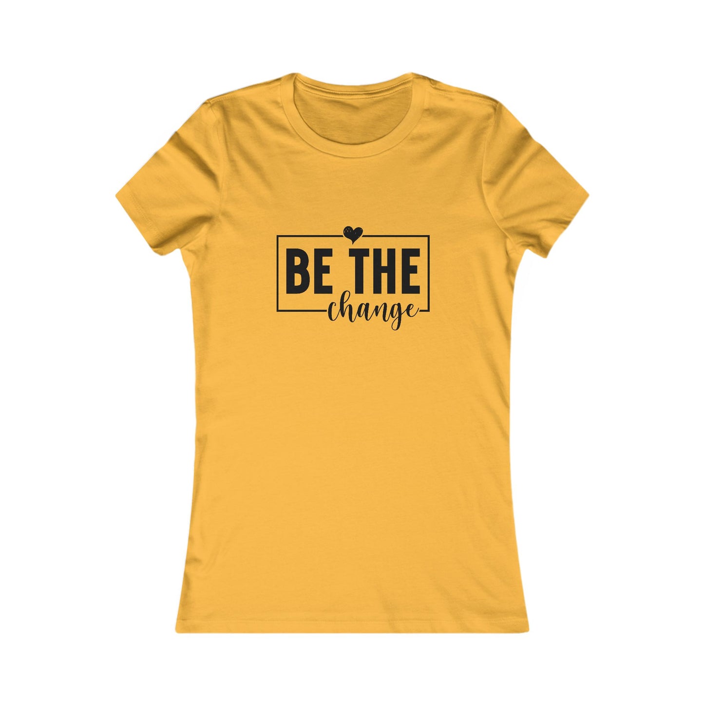 Be The Change T-Shirt - Inspirational Tee