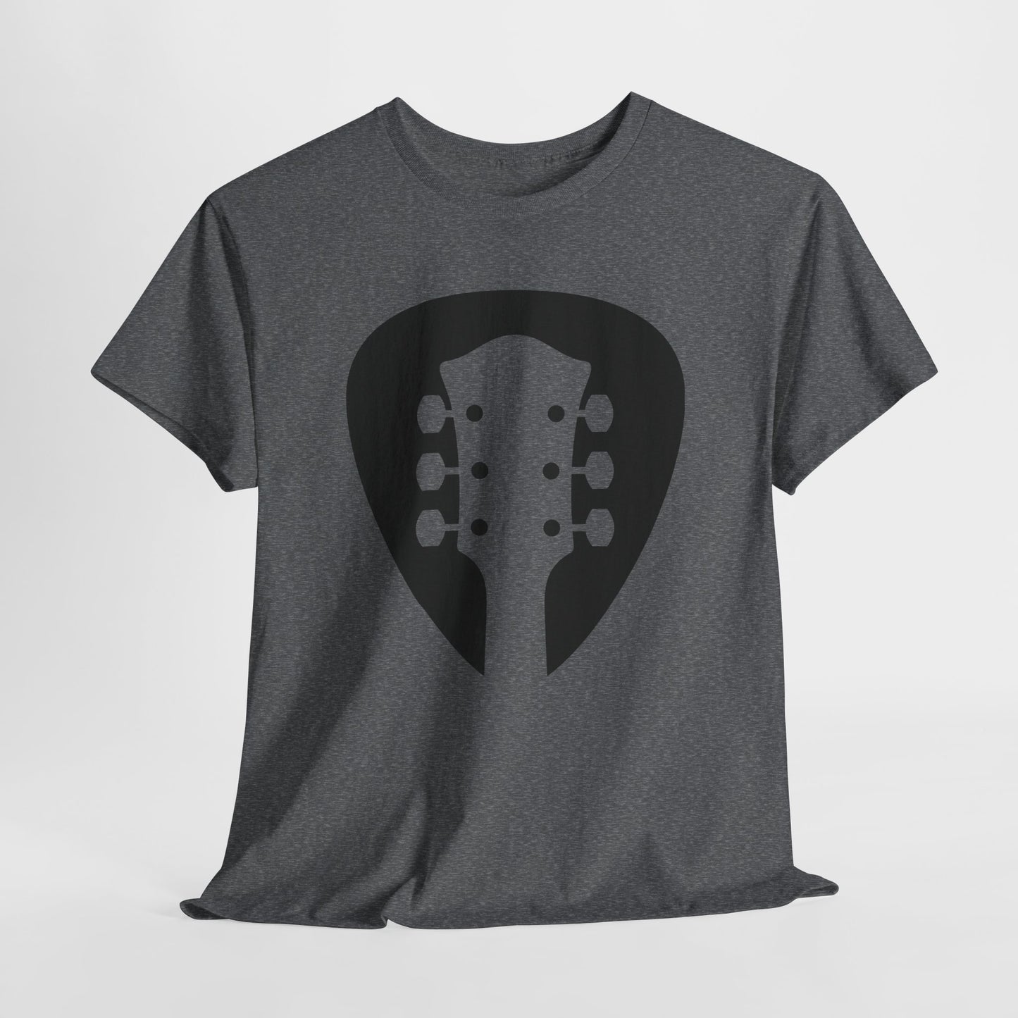 Guitar Pick Headstock T-Shirt - Music Design