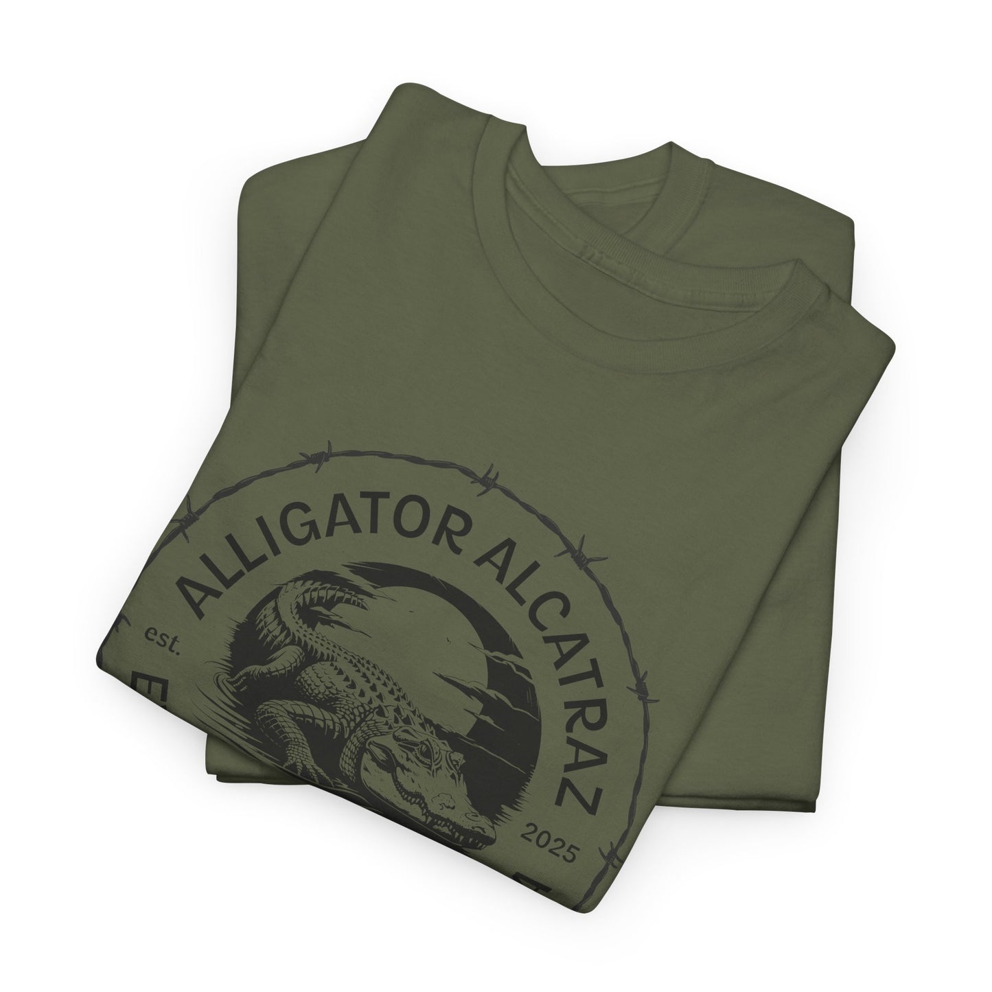 Alligator Alcatraz T-Shirt – Everglades 2025 Tee