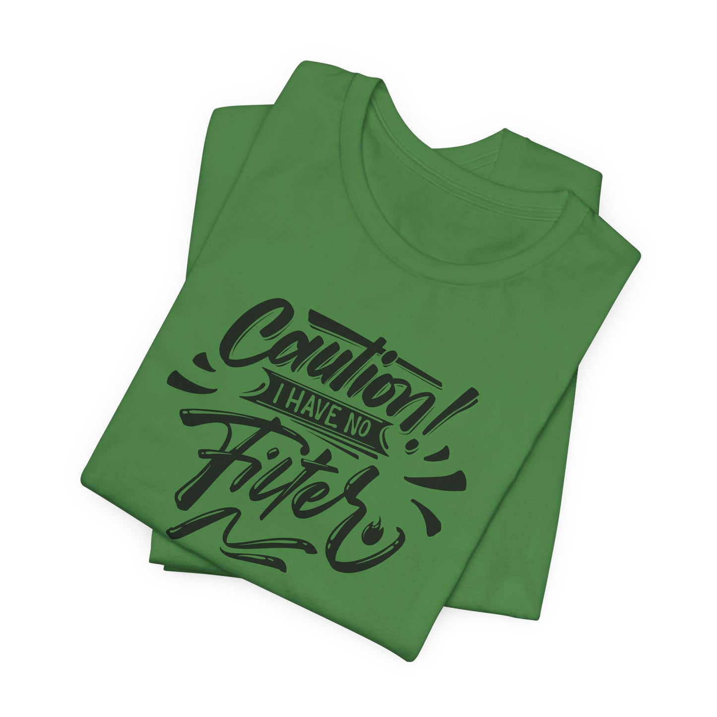 No Filter Caution T-Shirt - Bold Graphic Tee