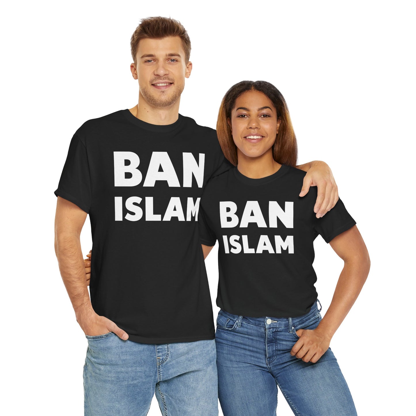 Ban Islam T-Shirt - Controversial Statement Design
