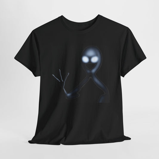 Alien Reach T-Shirt - Cosmic Hand Design