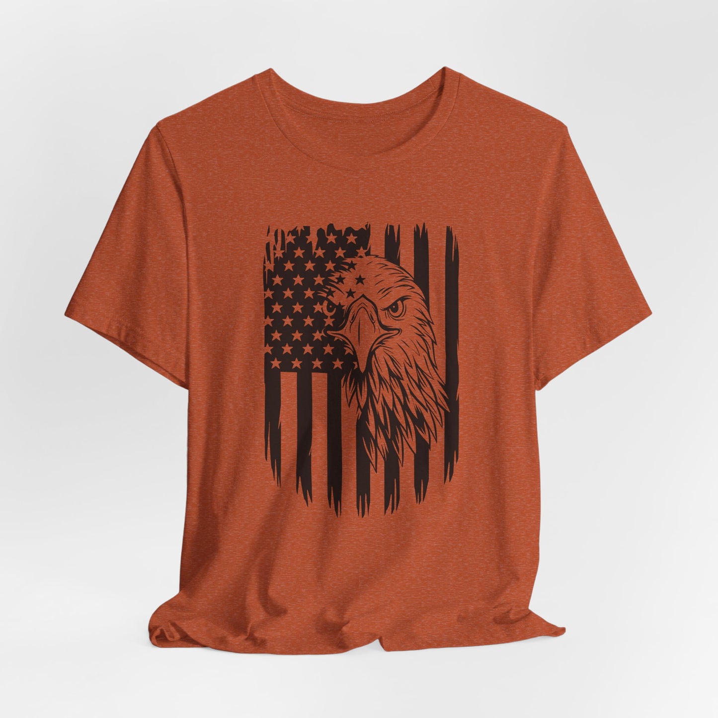 American Flag Eagle T-Shirt - Patriotic Graphic Tee