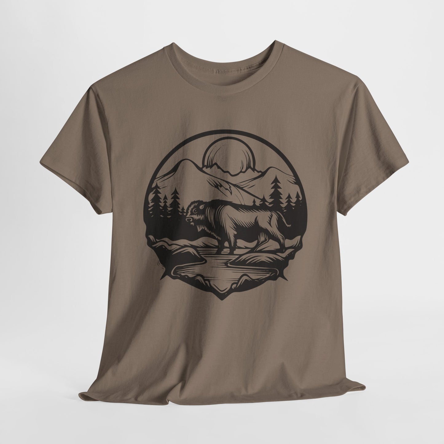 Buffalo Mountain T-Shirt - Western Vibe Tee
