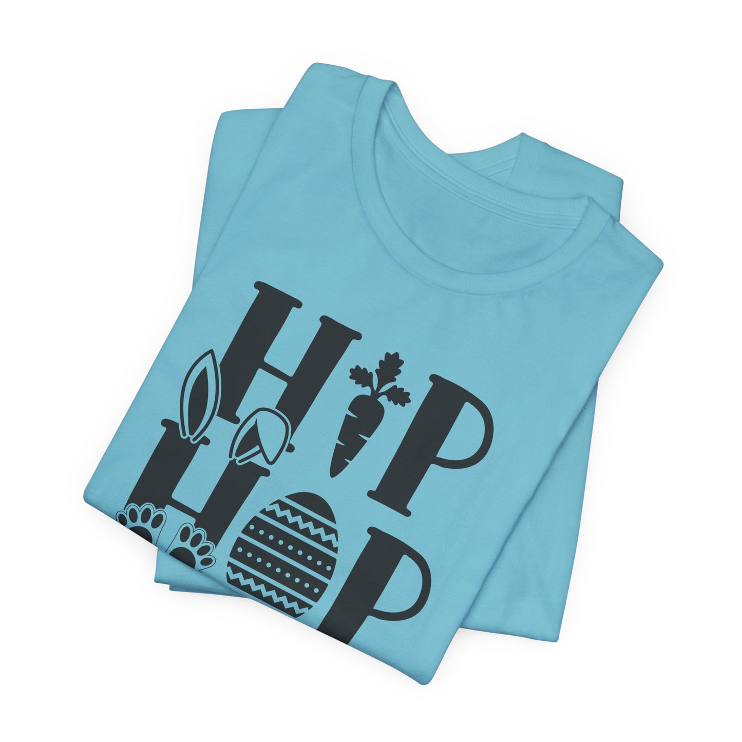 Hip Hop Bunny T-Shirt - Playful Easter Graphic Tee