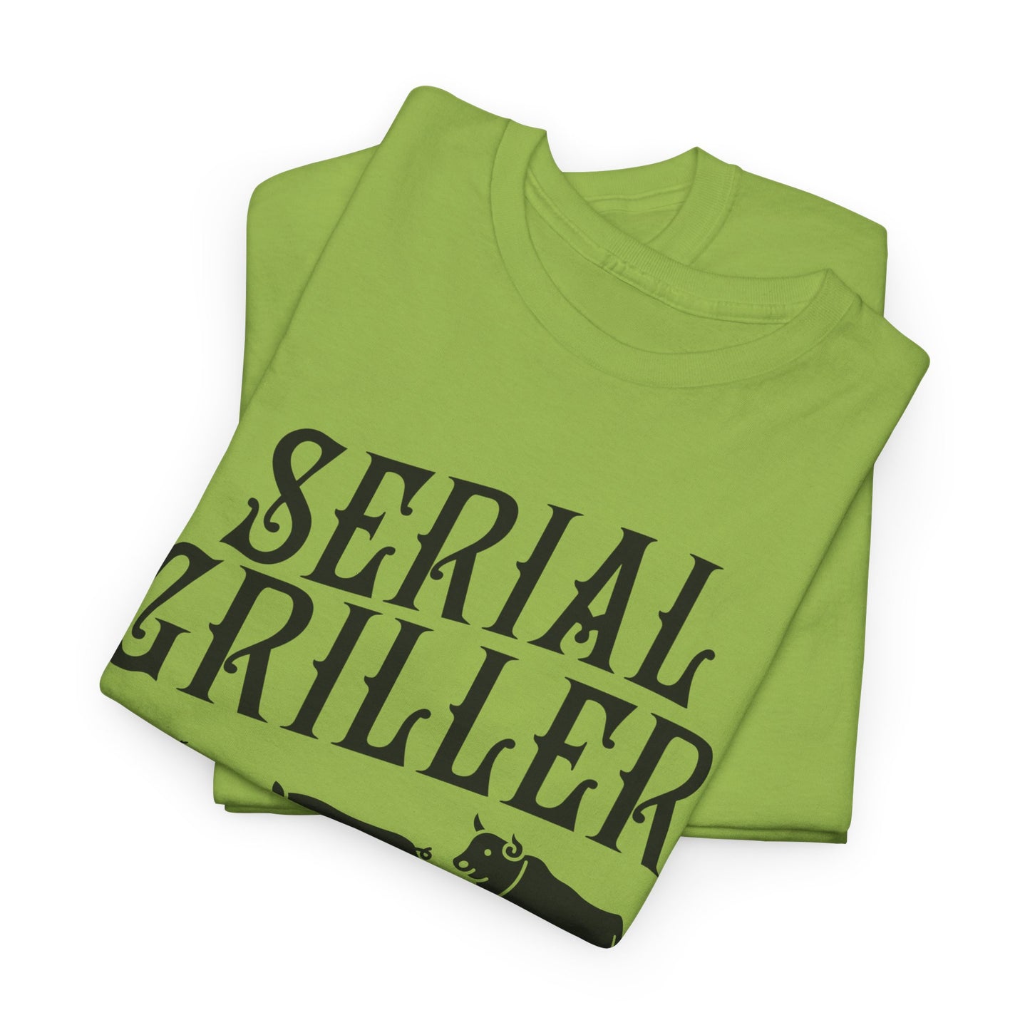 Serial Griller BBQ T-Shirt - Barbecue Graphic Tee