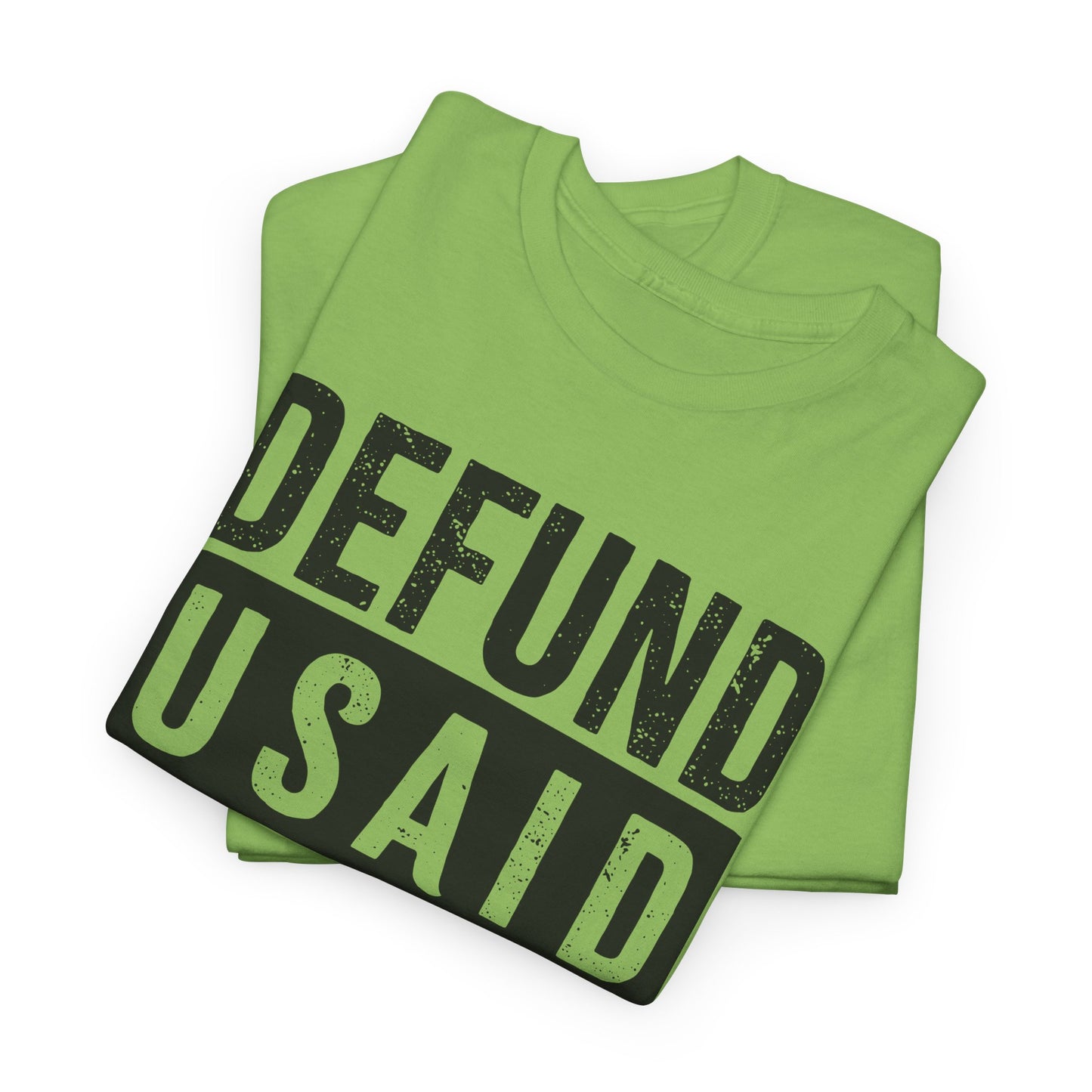 Defund USAID T-Shirt - Political Statement Tee