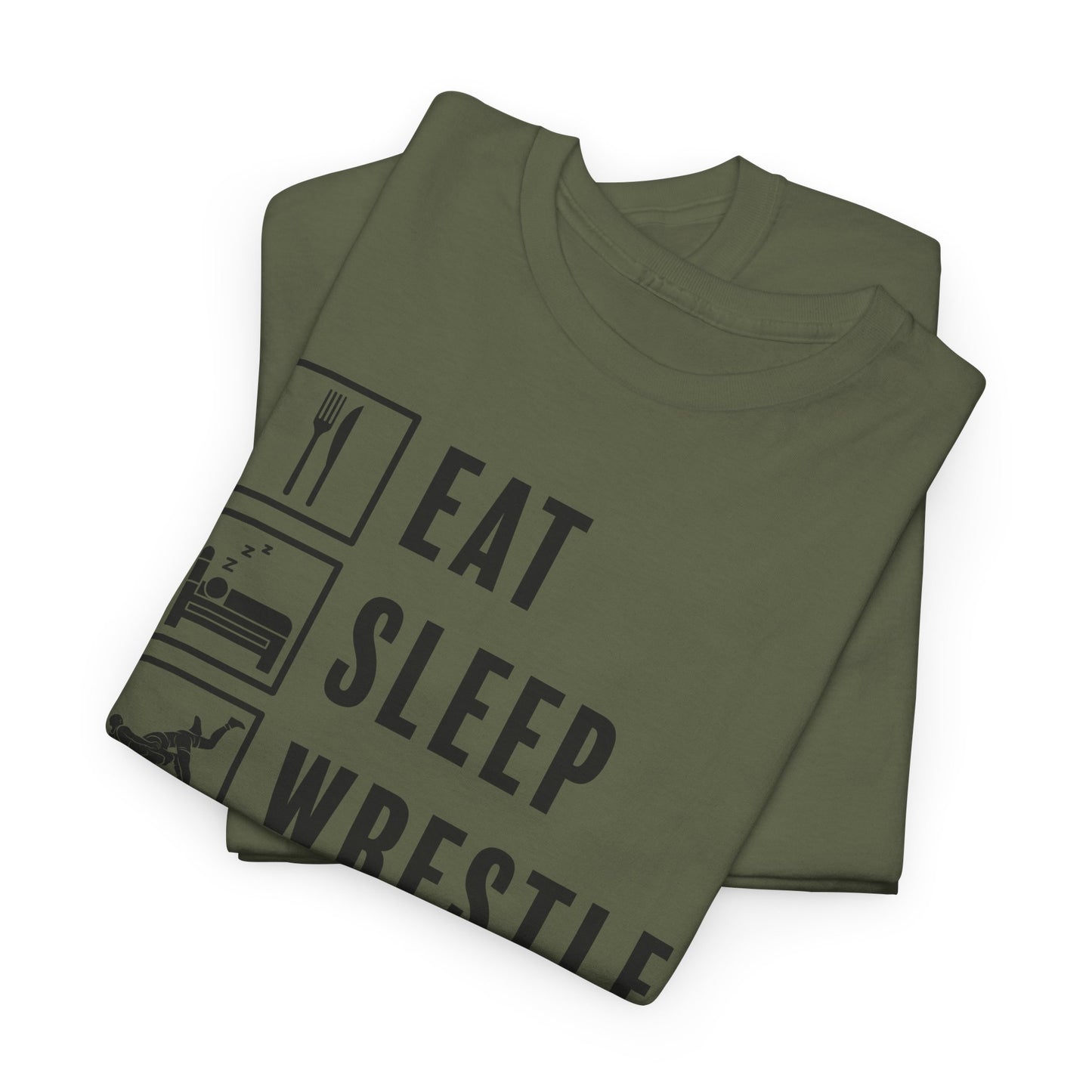 Eat Sleep Wrestle Repeat T-Shirt