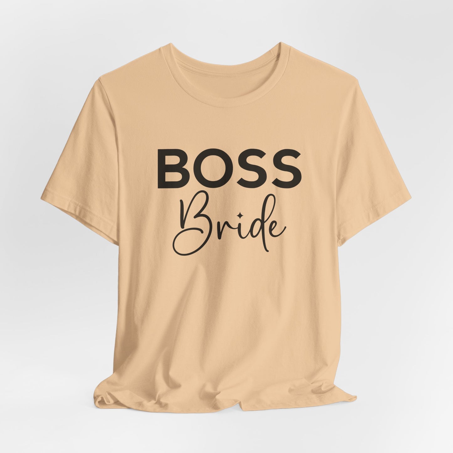 Boss Bride T-Shirt For Bachelorette Party T Shirt For Bridal Team TShirt