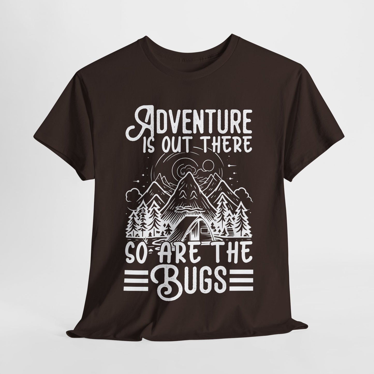 Adventure and Bugs Funny Camping T-Shirt