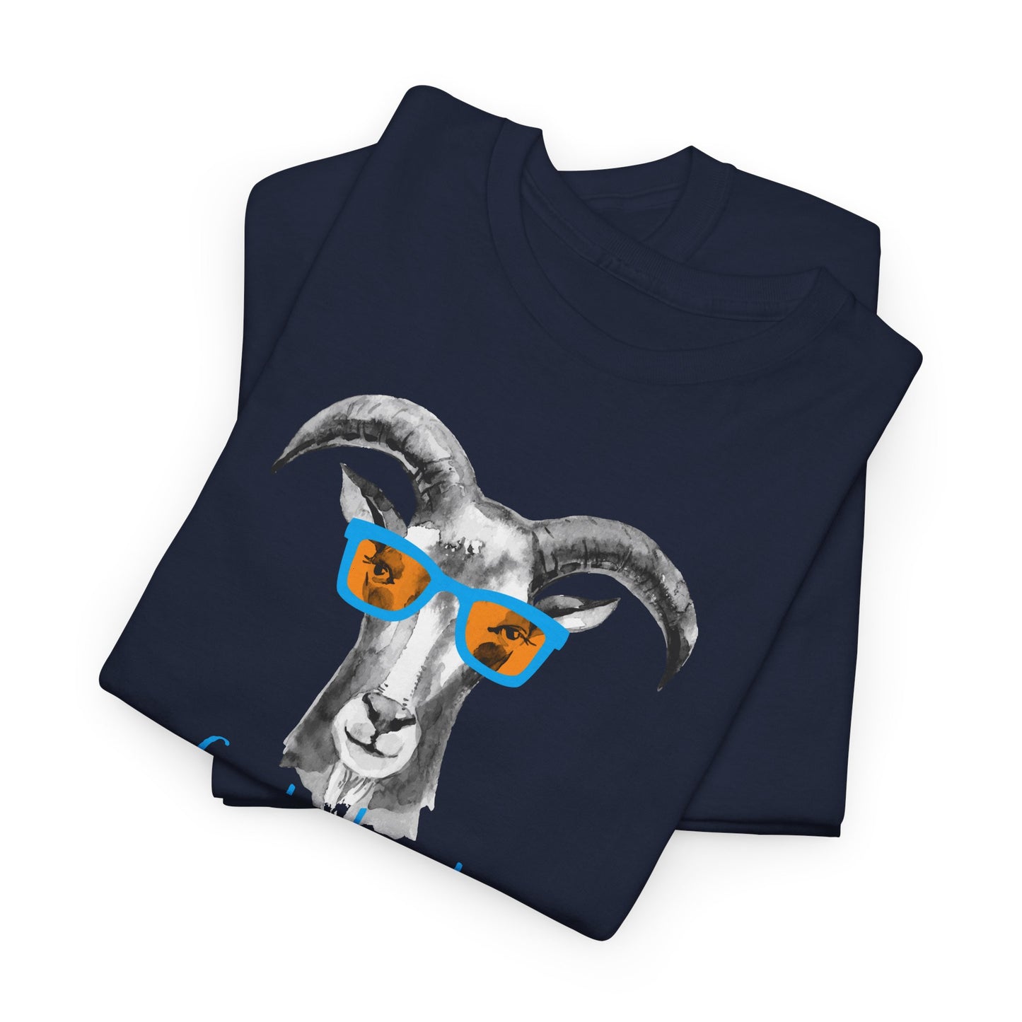 Goat Ahead Make My Day T-Shirt - Hipster Pun Tee