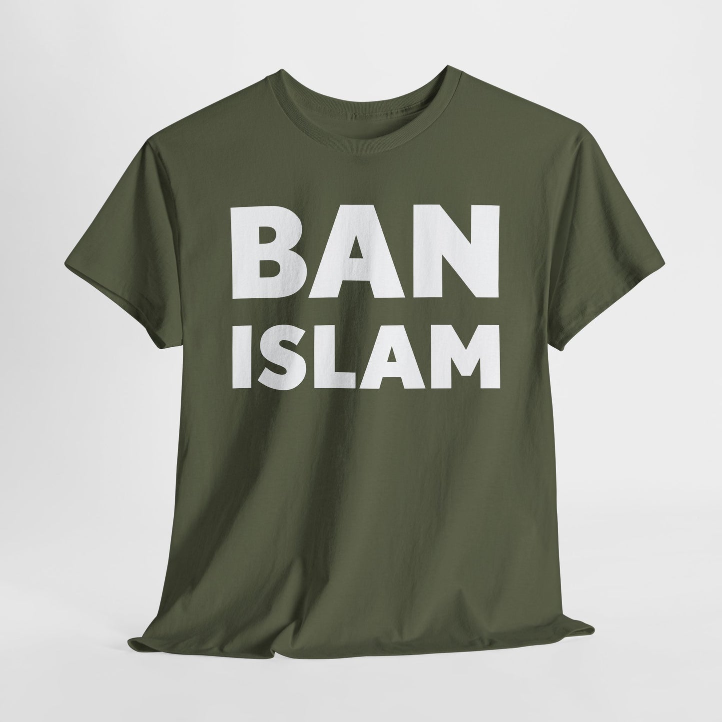 Ban Islam T-Shirt - Controversial Statement Design