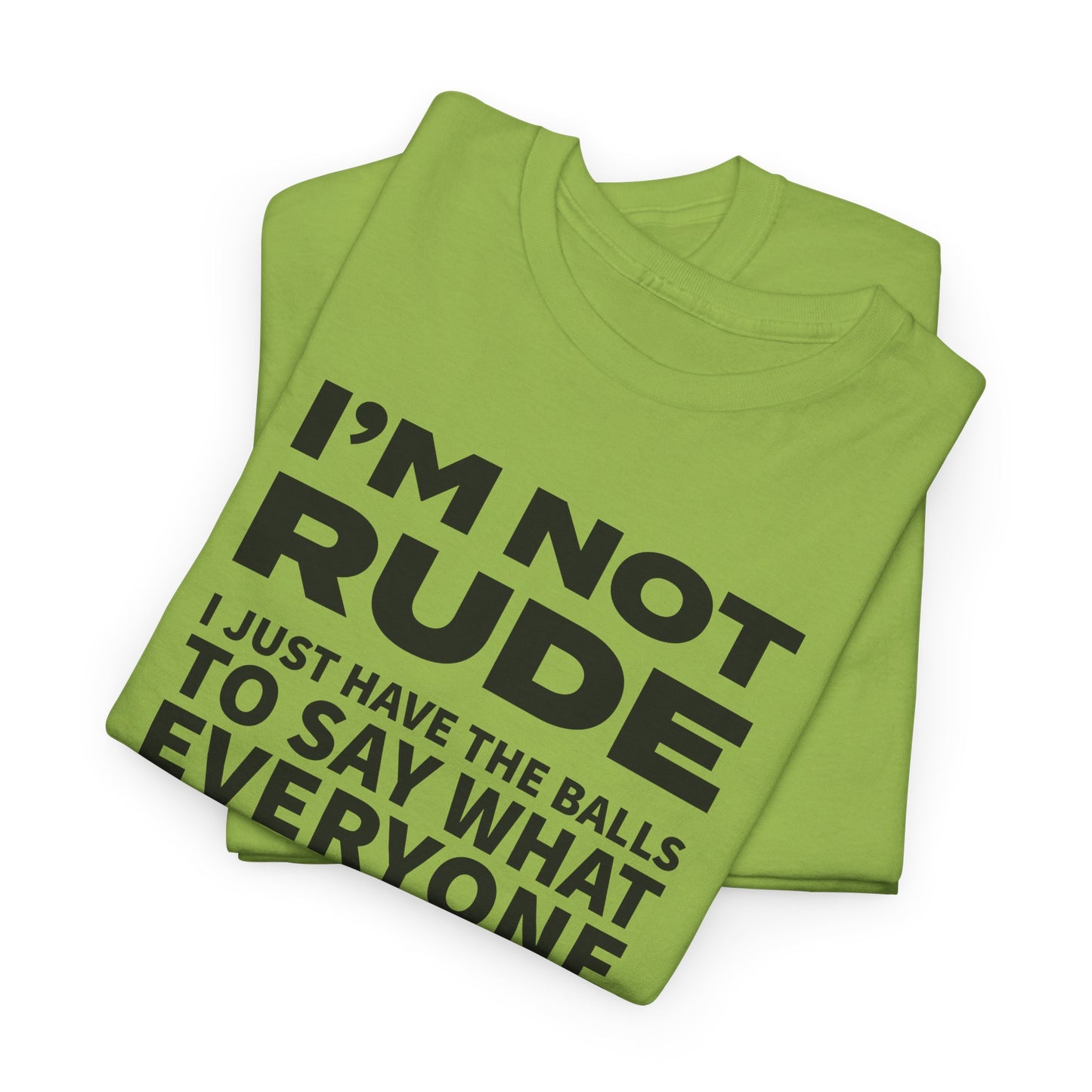 Balls To Say It T-Shirt - Bold Truth Tee