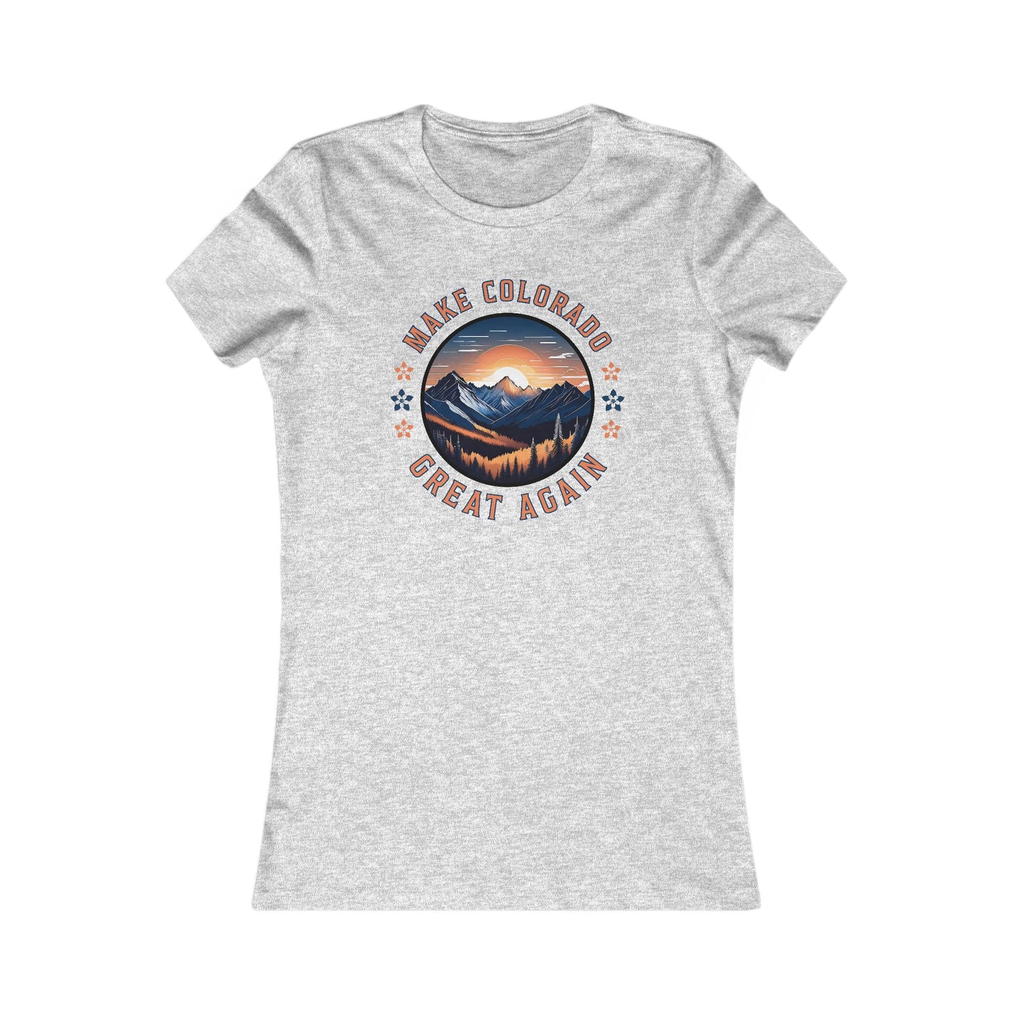 Colorado Mountains Graphic Tee - Make Colorado Great Again