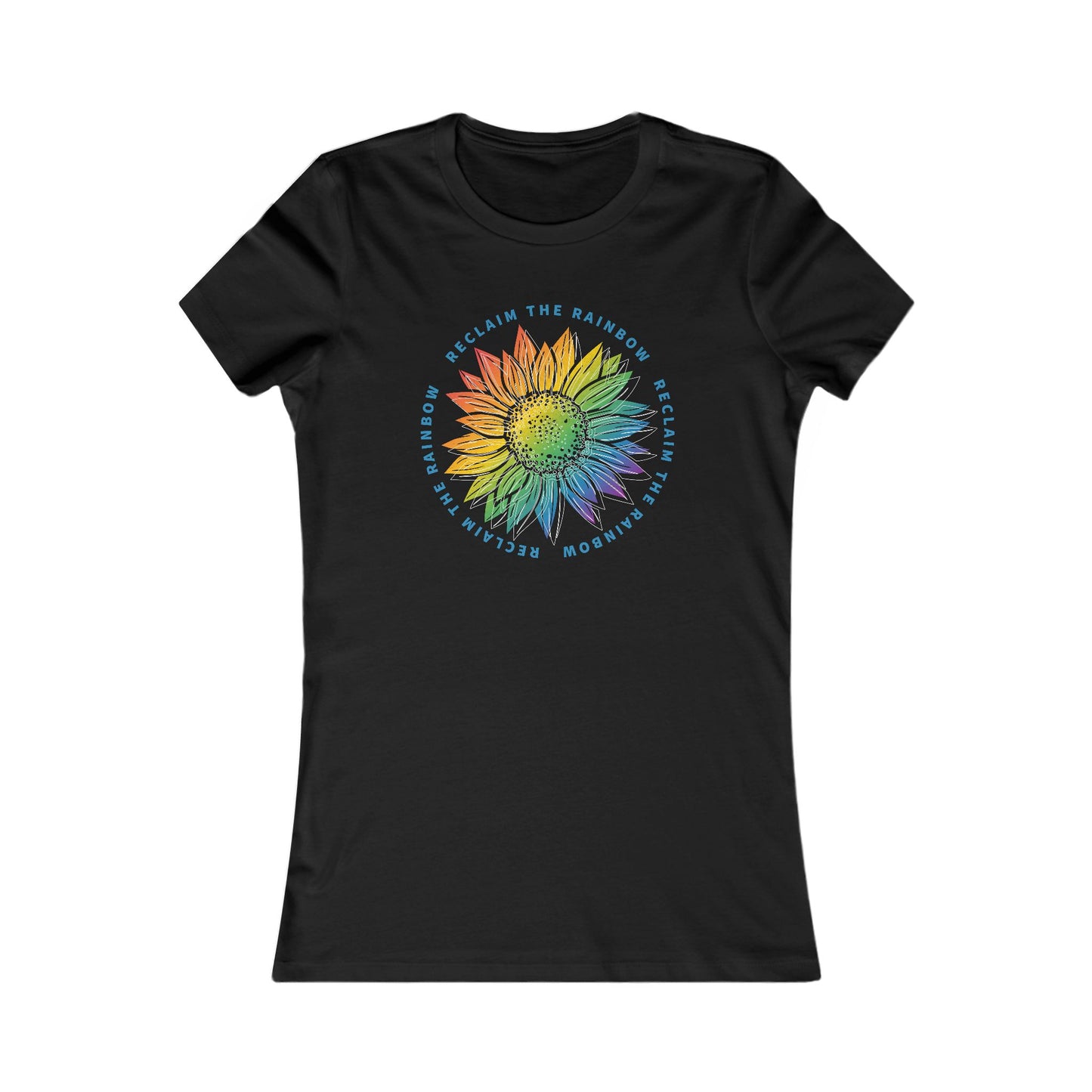 Reclaim The Rainbow Sunflower T-Shirt