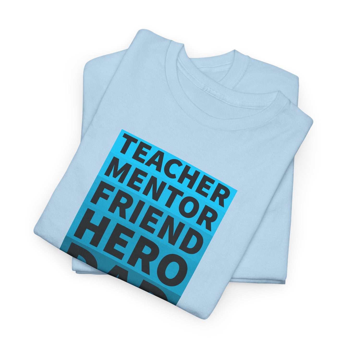 Dad Teacher Mentor Gradient Tee