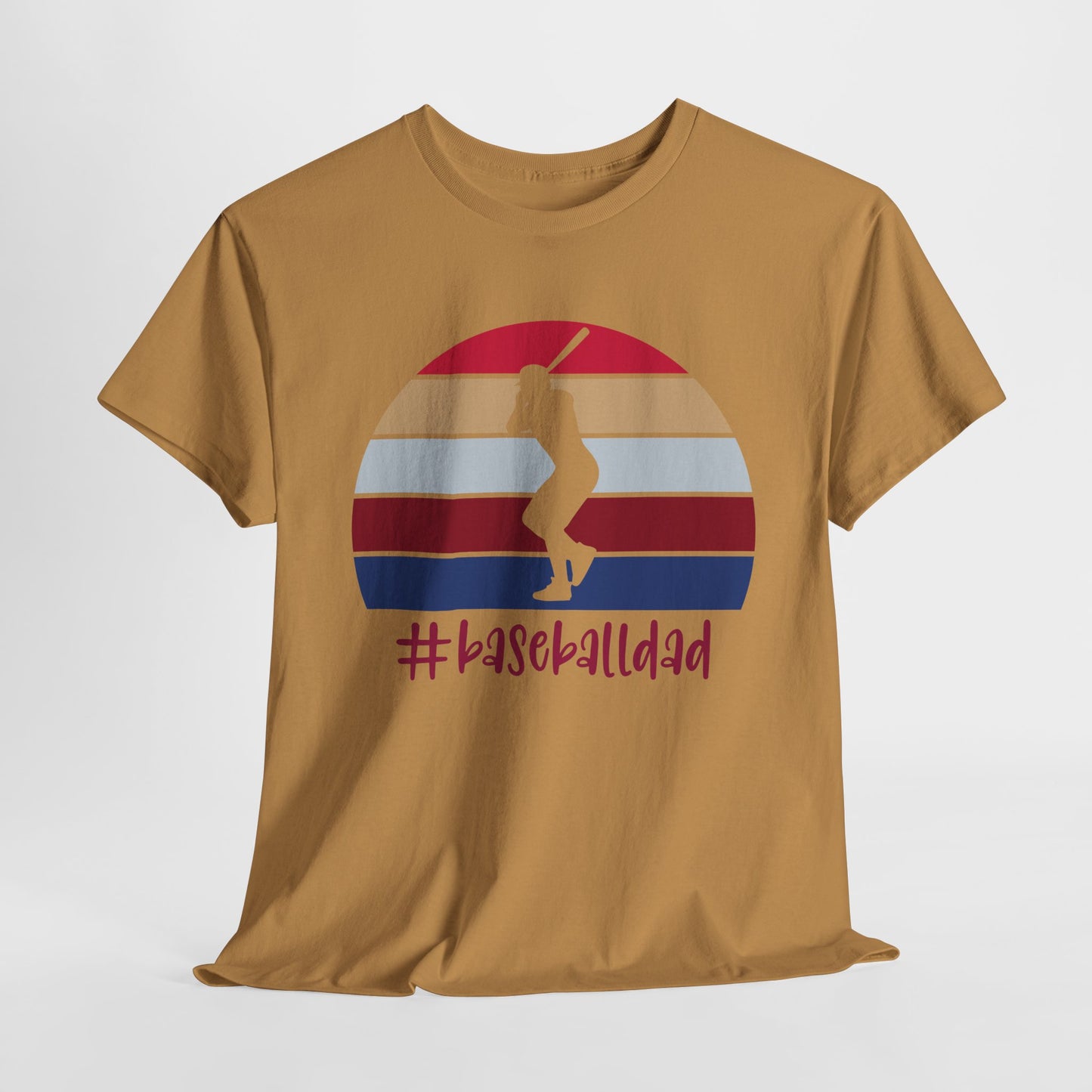 Baseball Dad Silhouette T-Shirt