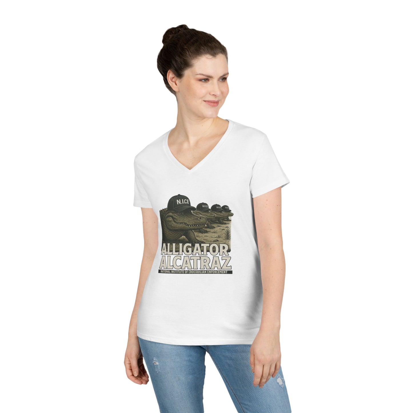 Alligator Alcatraz Funny Political T-Shirt