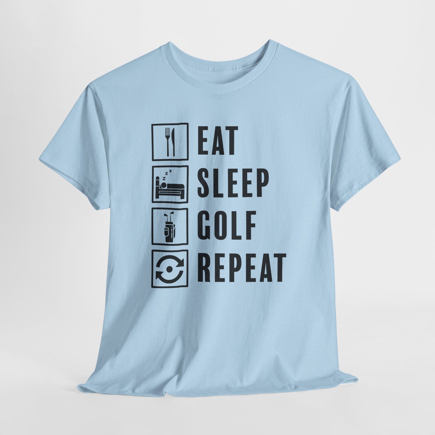 Eat Sleep Golf Repeat T-Shirt