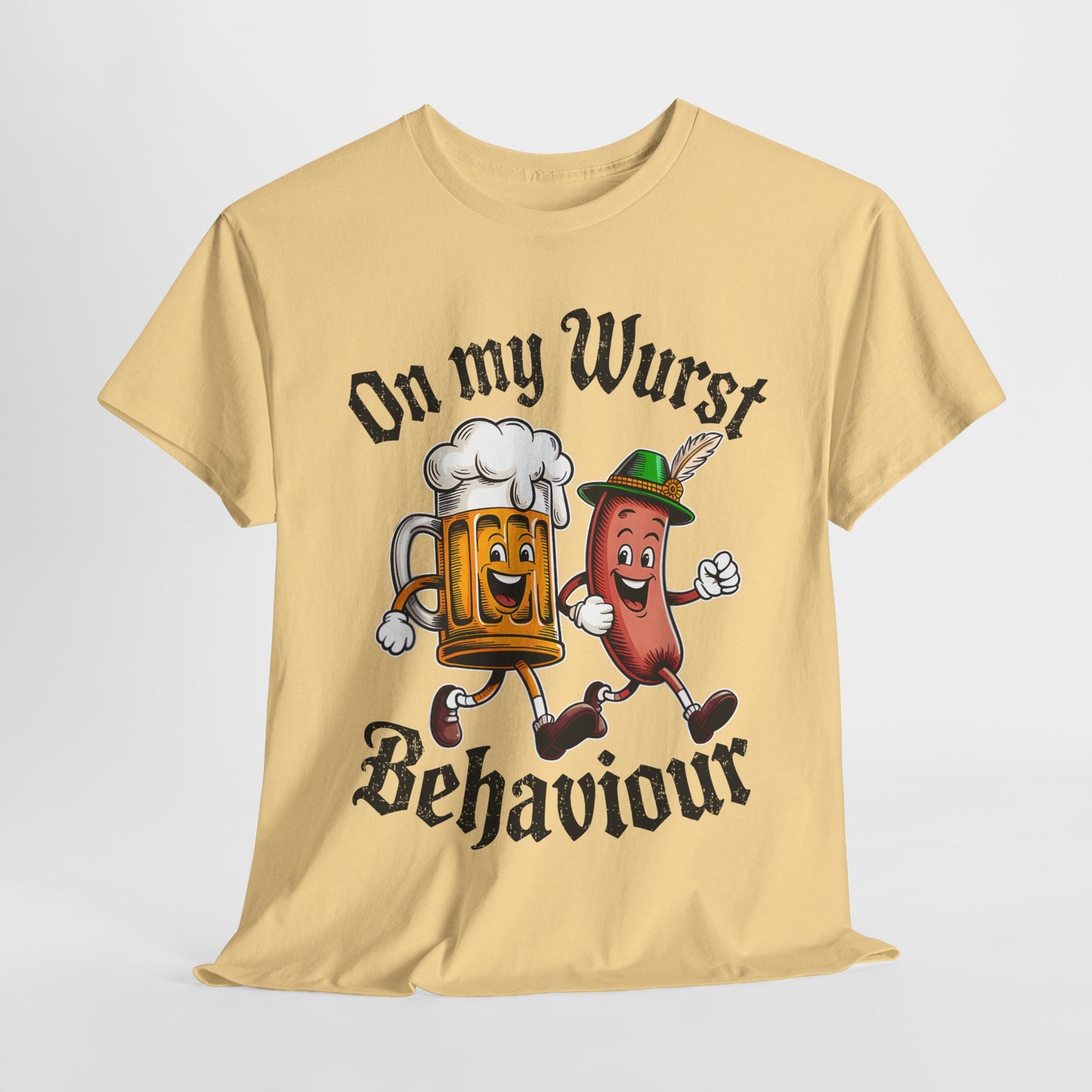 On My Wurst Behaviour Oktoberfest T- Shirt