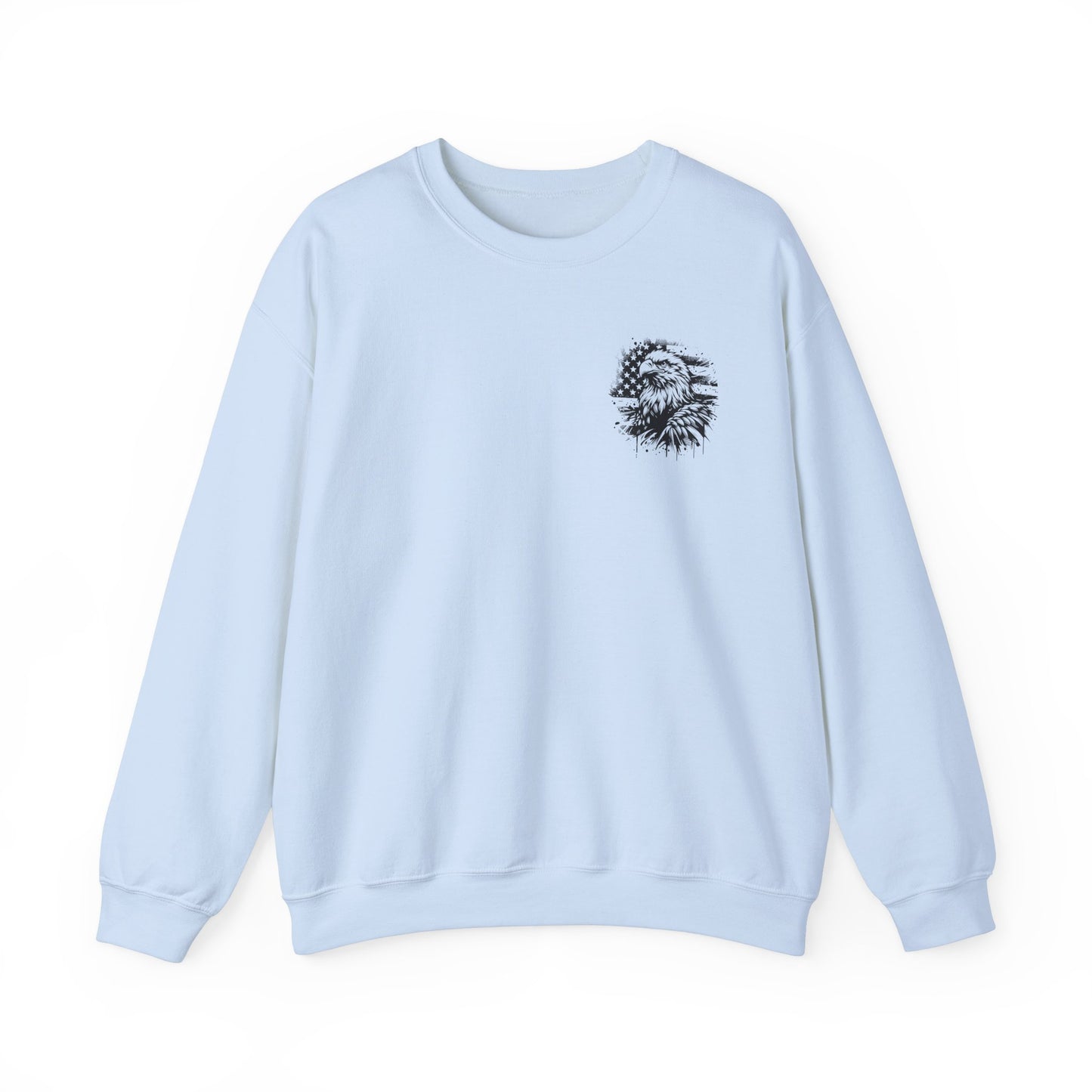 Eagle Dual Flag Sweatshirt - Liberty Design