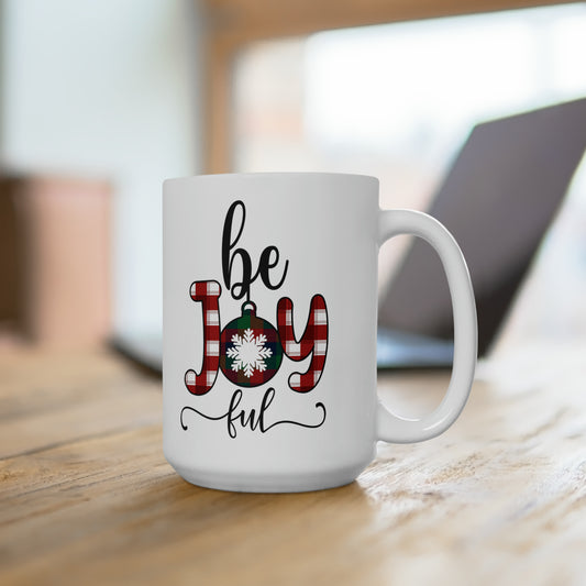 Joyful Christmas Coffee Hot Tea Cocoa Mug